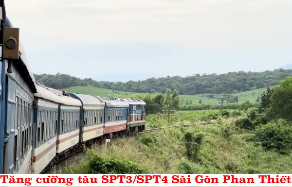 Tăng cường tàu SPT3/SPT4 Sài Gòn Phan Thiết dịp hè 2025