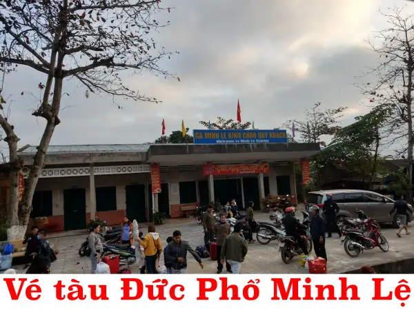 Vé tàu Đức Phổ Minh Lệ