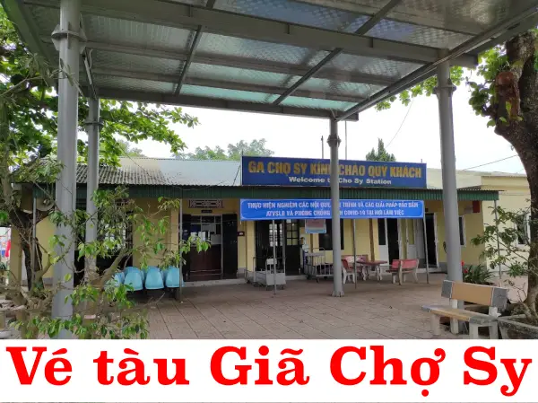 Vé tàu Giã Chợ Sy
