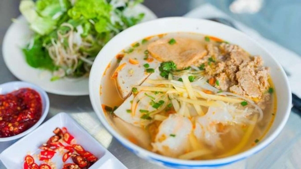 Bún chả cá Quy Nhơn - đặc sản vạn người mê