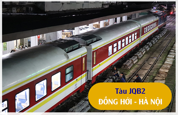 Vé tàu JQB2 Đồng Hới Hà Nội
