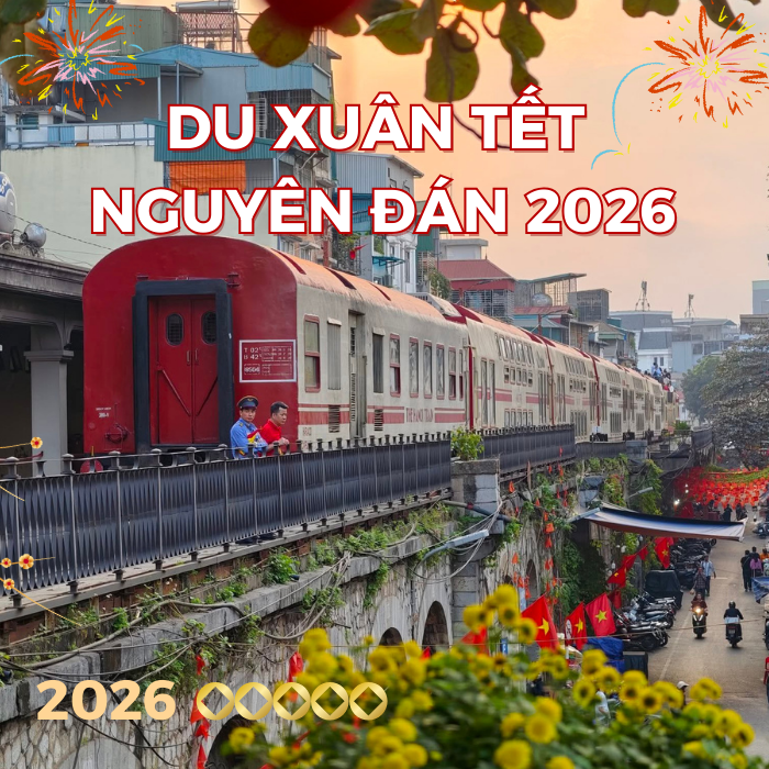 Vé tàu Hà Nội 5 Cửa Ô du Xuân Bính Ngọ 2026