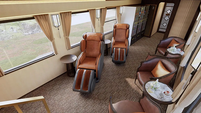 Toa Vip tàu di sản Huế Phong Nha