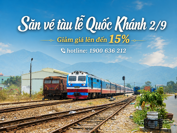 Vé tàu lễ 2/9