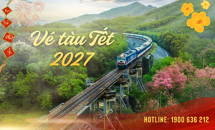 Vé tàu Tết 2027 Đinh Mùi